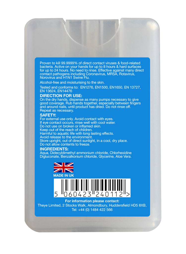 3 x Hand Sanitiser Micro Spray 18ml