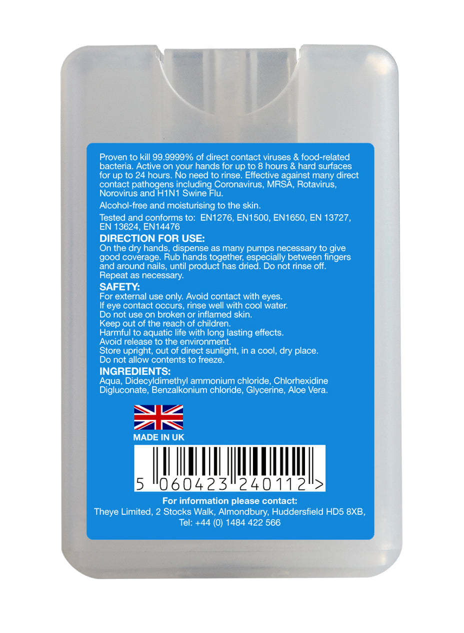3 x Hand Sanitiser Micro Spray 18ml
