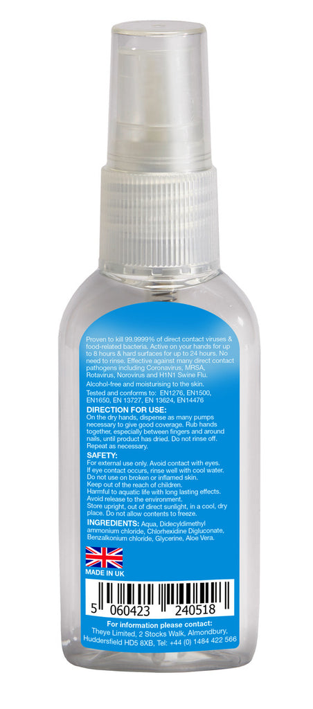 3 x Hand Sanitiser Pump Spray 50ml