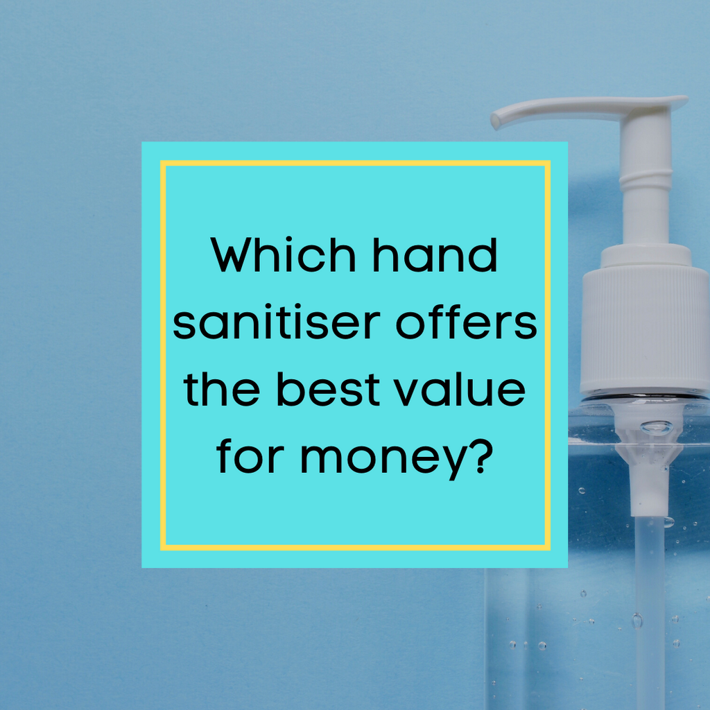 Which hand sanitiser offers the best value for money?