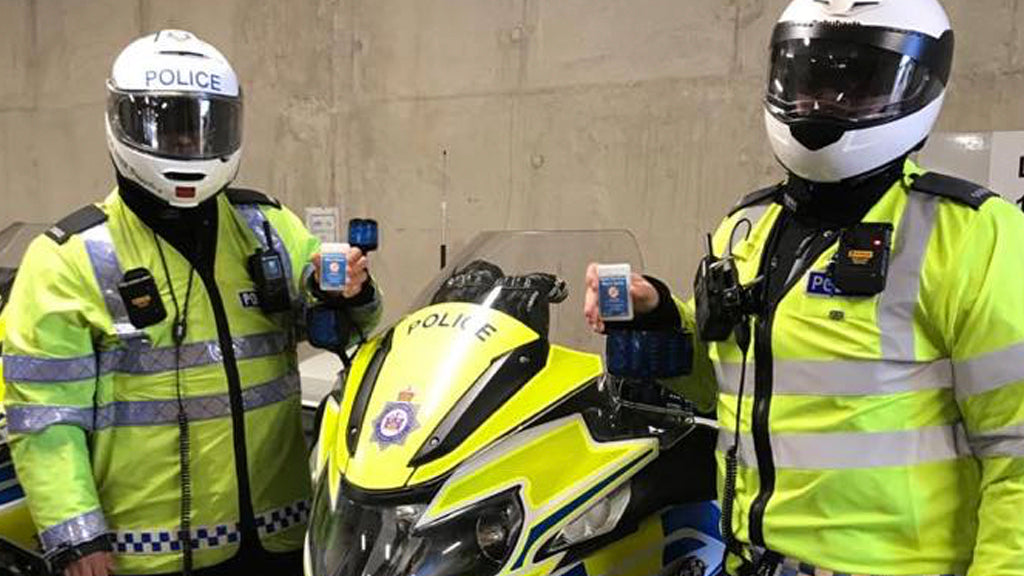 Helping our emergency services stay protected with hand sanitiser