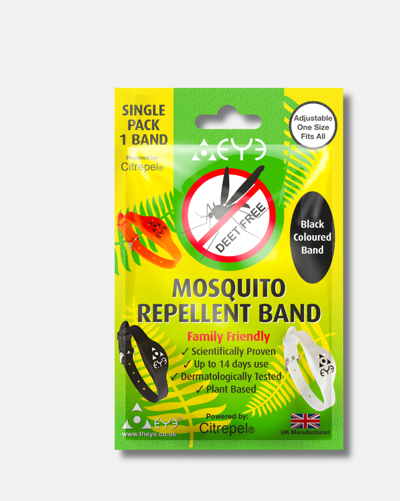 Mosquito Repellent Bracelet - Black Adjustable