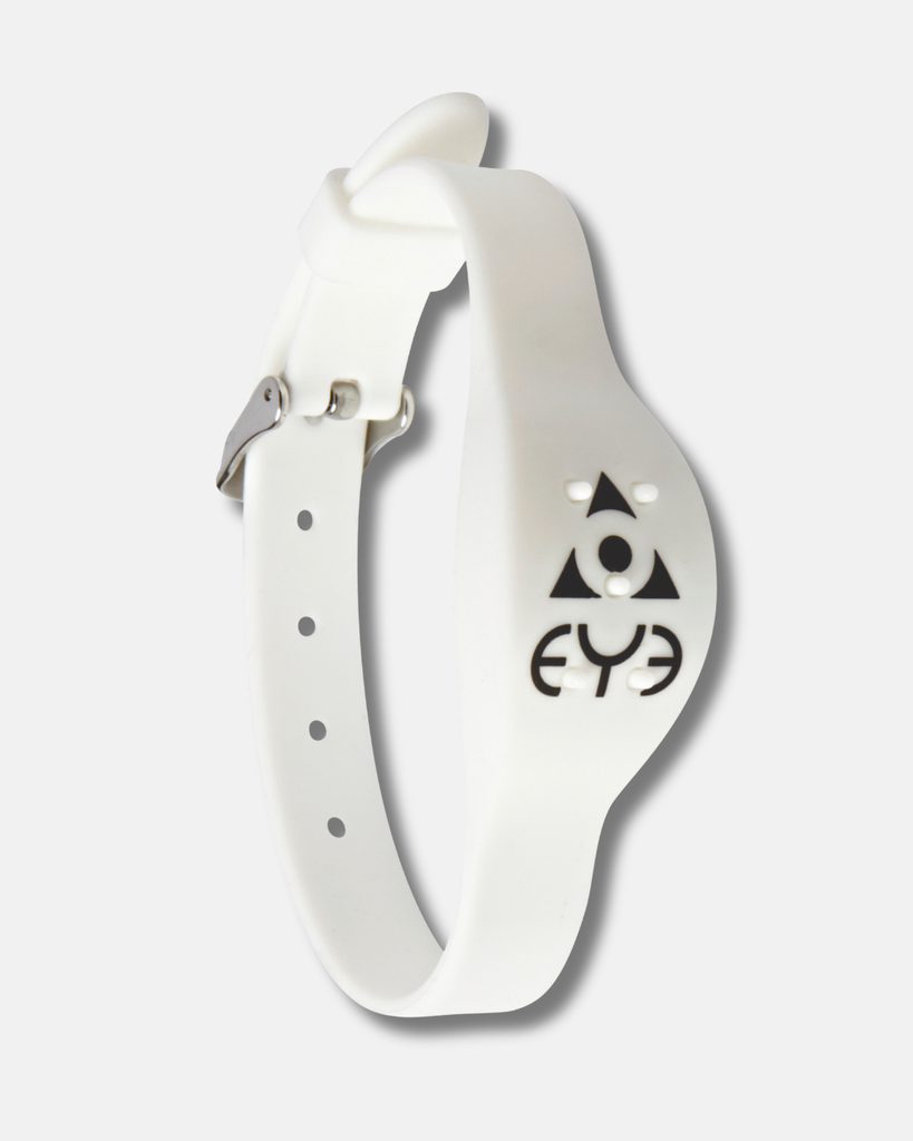 Mosquito Repellent Bracelet - White Adjustable