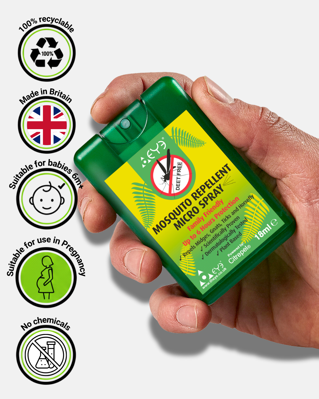 Mosquito Repellent Micro Spray two pack