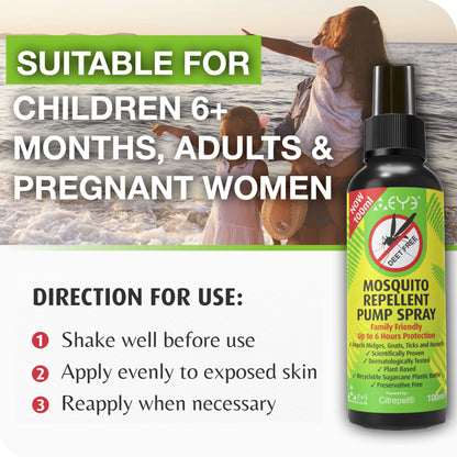 Mosquito & Insect Repellent Pump Spray 100ml
