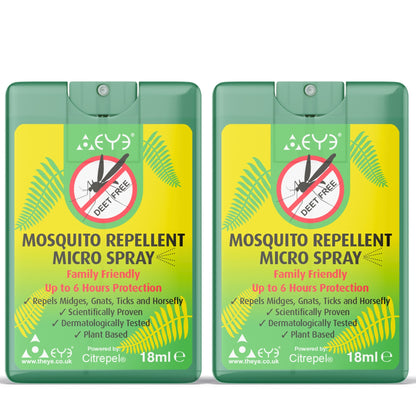 Mosquito Repellent Micro Spray two pack