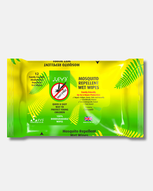 Mosquito Repellent Wet Wipes - 12 pack
