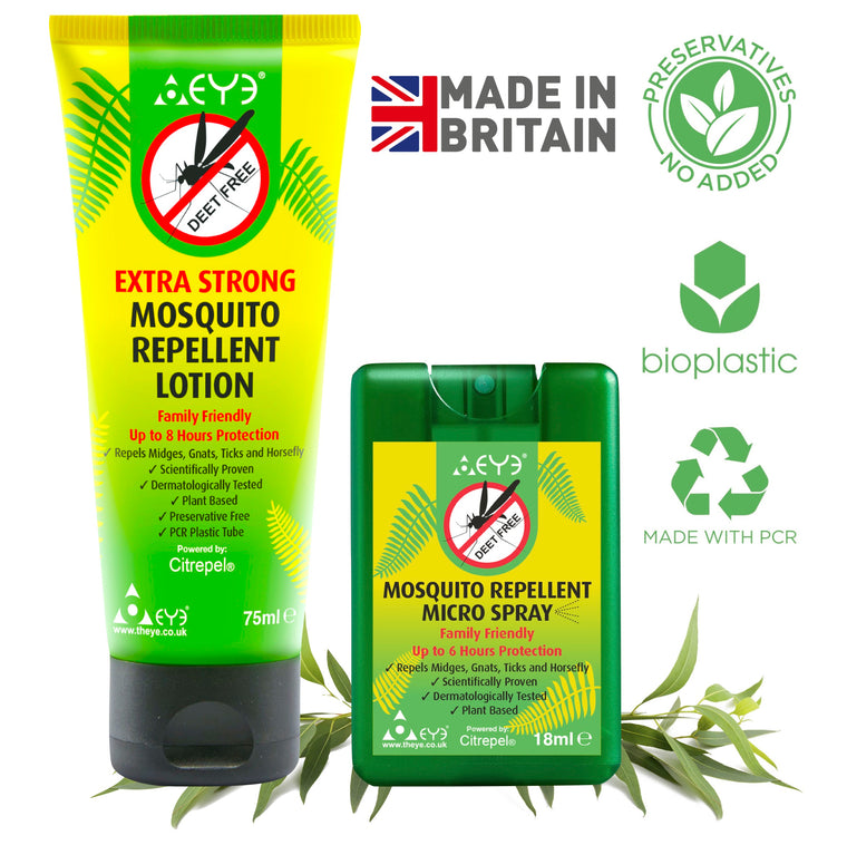Mosquito Repellent Cream & Mosquito Repellent Micro Spray Bundle