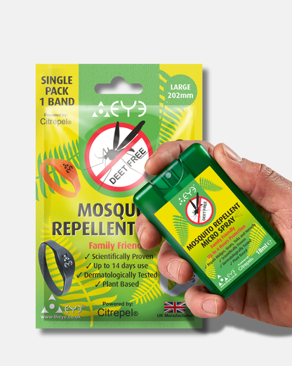 Travel Mosquito Repellent Spray & Mosquito Repellent Bracelet