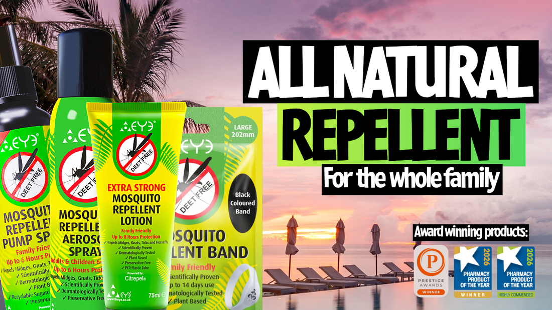 Mosquito Repellent Bands, Sprays, creams, aerosols, wipes from Theye ...