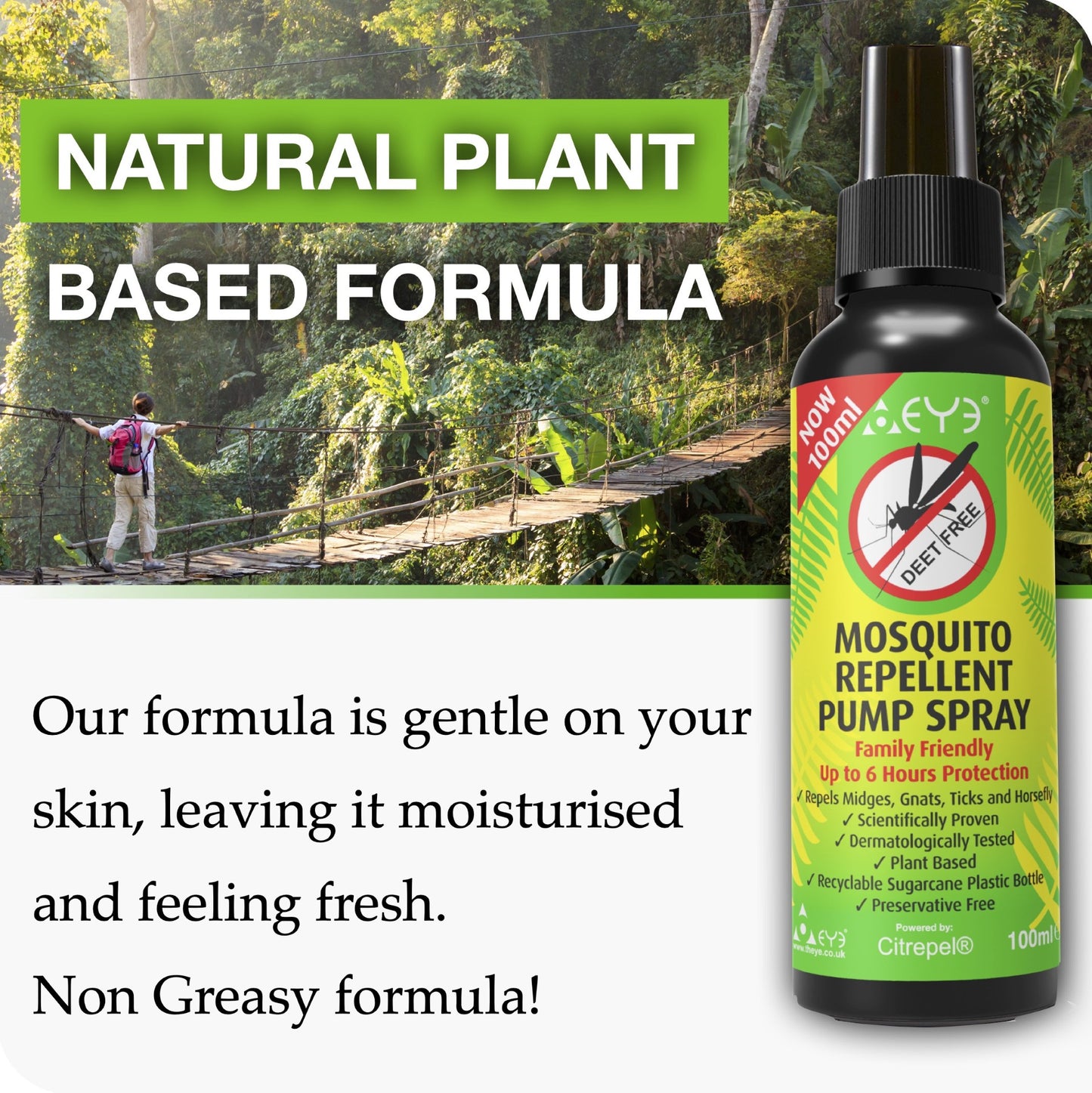 Mosquito & Insect Repellent Pump Spray 100ml
