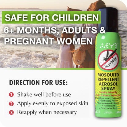 Mosquito Repellent Aerosol Spray 150ml
