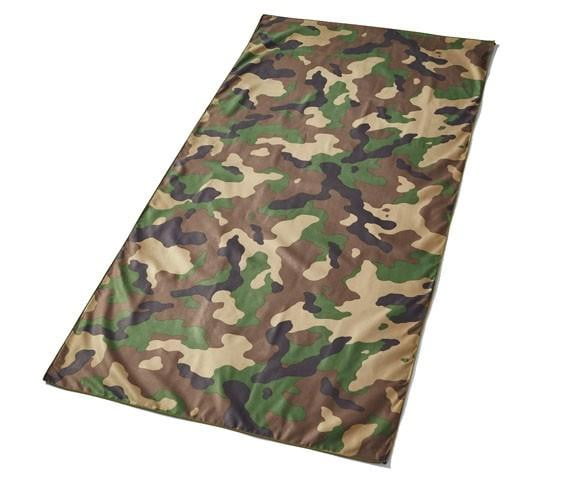 Compact Beach Towel - Camouflage (Green)